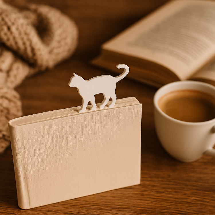 Kedi Kitap Ayracı