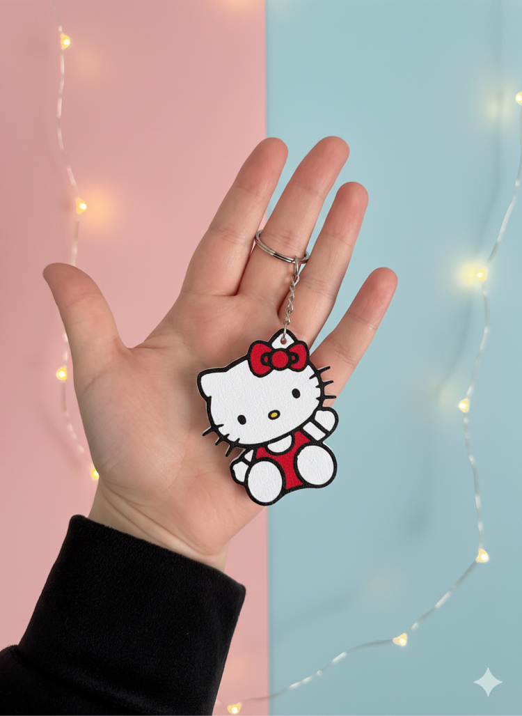 Hello Kitty Anahtarlık | Sevimli Sanrio Çanta Süsü & Hediye