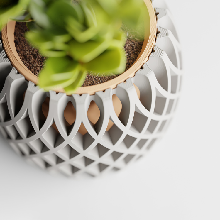 İnterweave Saksı