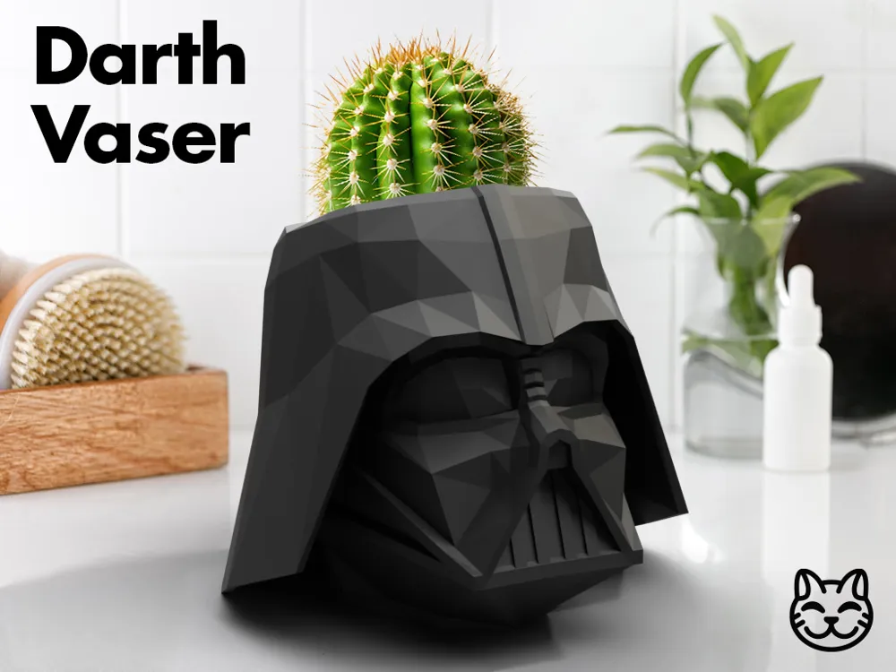 Darth Vaser – Star Wars Temalı 3D Saksı