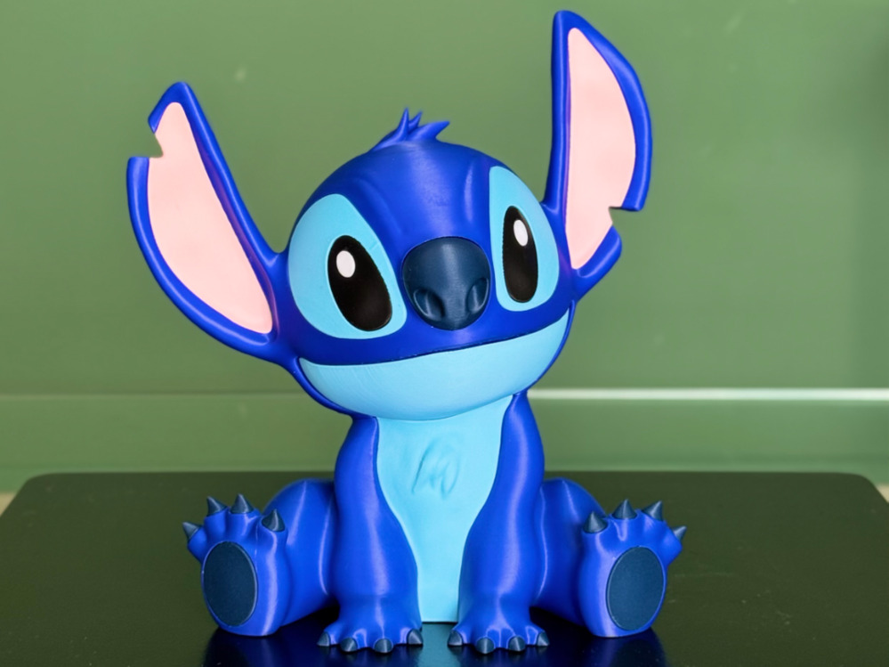 Stitch 3D Baskı Sabit Figür 10 cm
