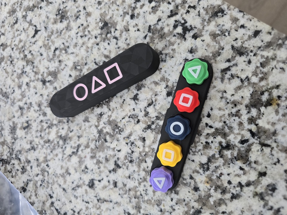 Squid Game 5 Taş 3D Baskı