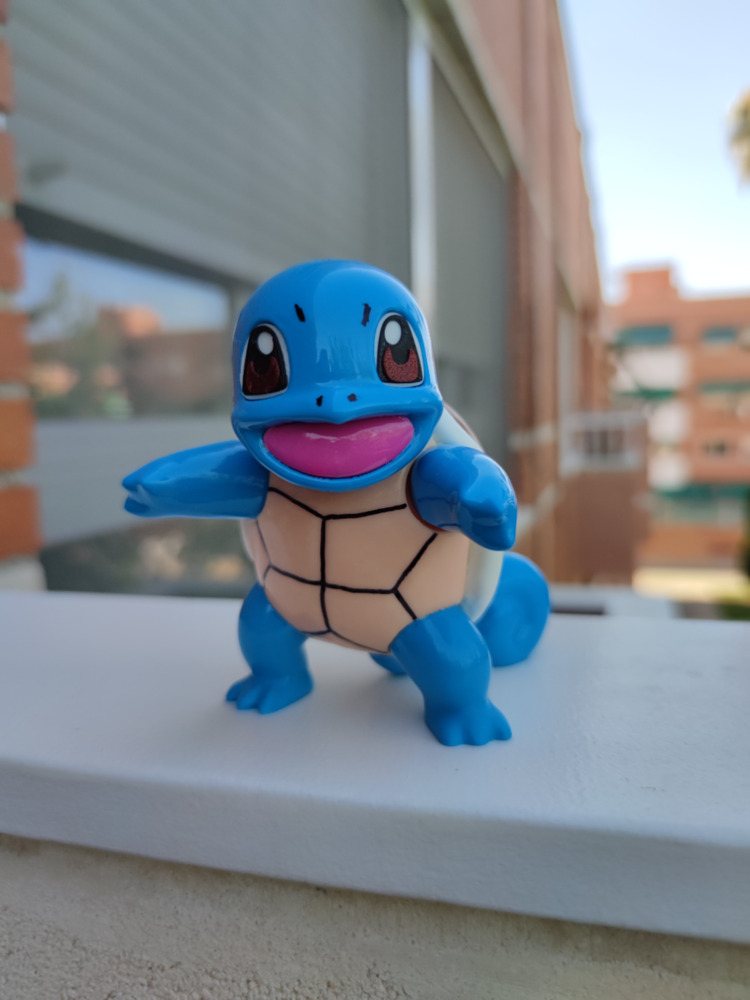 Squirtle 3D Baskı Sabit Figür 10 cm