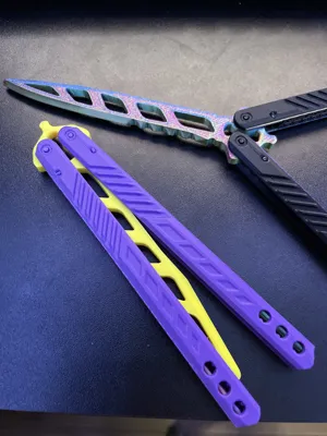 Butterfly Knife (Kelebek Bıçak) 3D Baskı