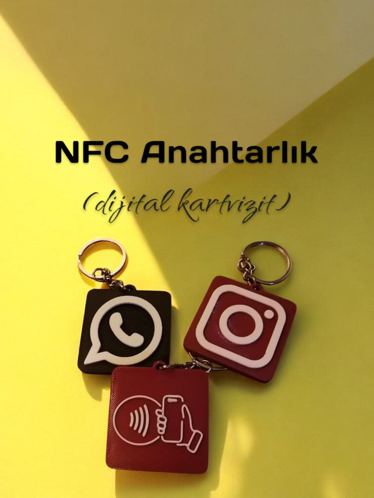 NFC Anahtarlık Programlanabilir