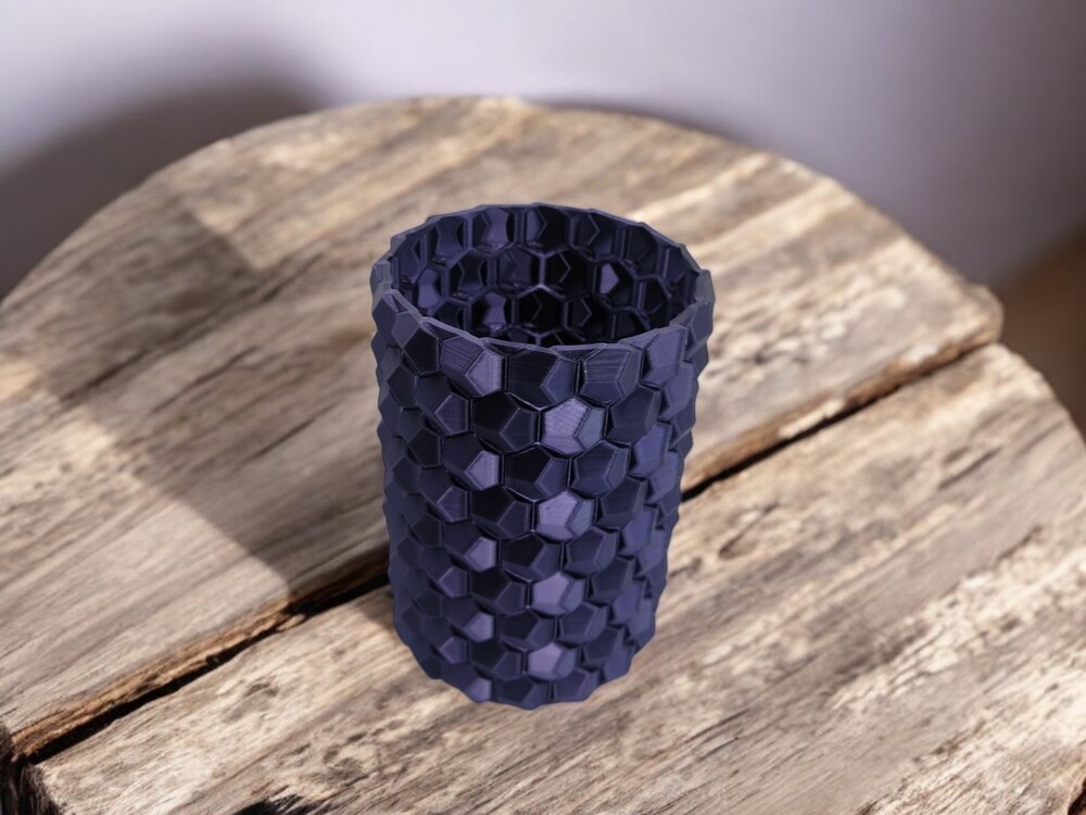 Hexagon 3D Kalemlik - Saksı