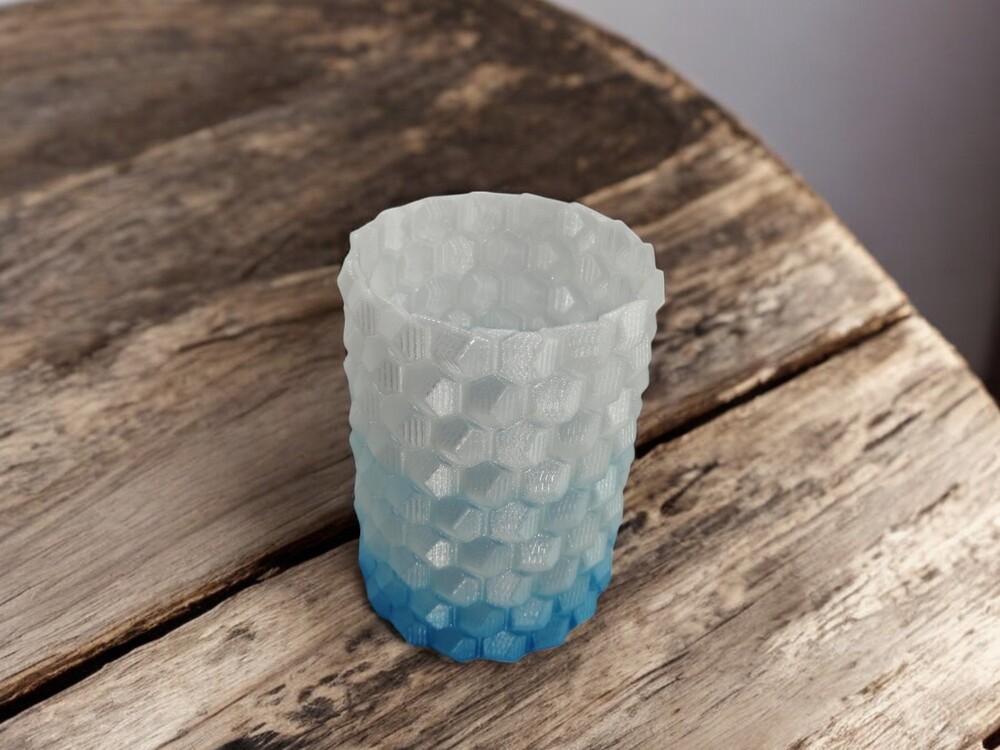 Hexagon 3D Kalemlik - Saksı