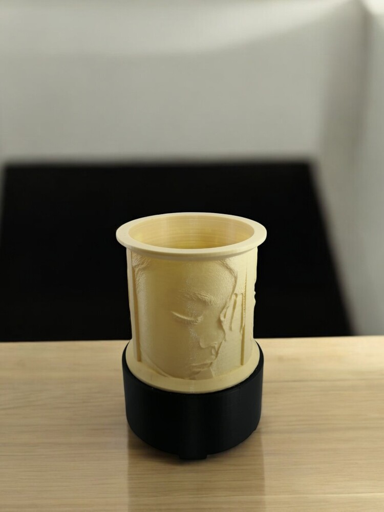 Lithophane Fotoğraflı Gece Lambası
