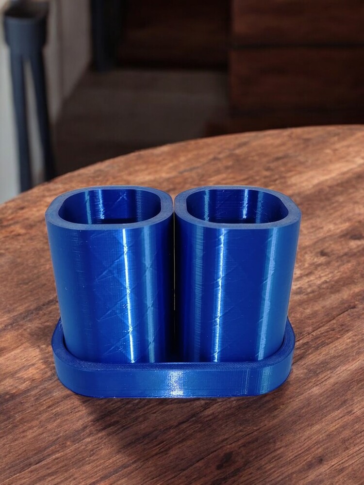 3D Tepsili 2li kalemlik ve ya aksesuarlık
