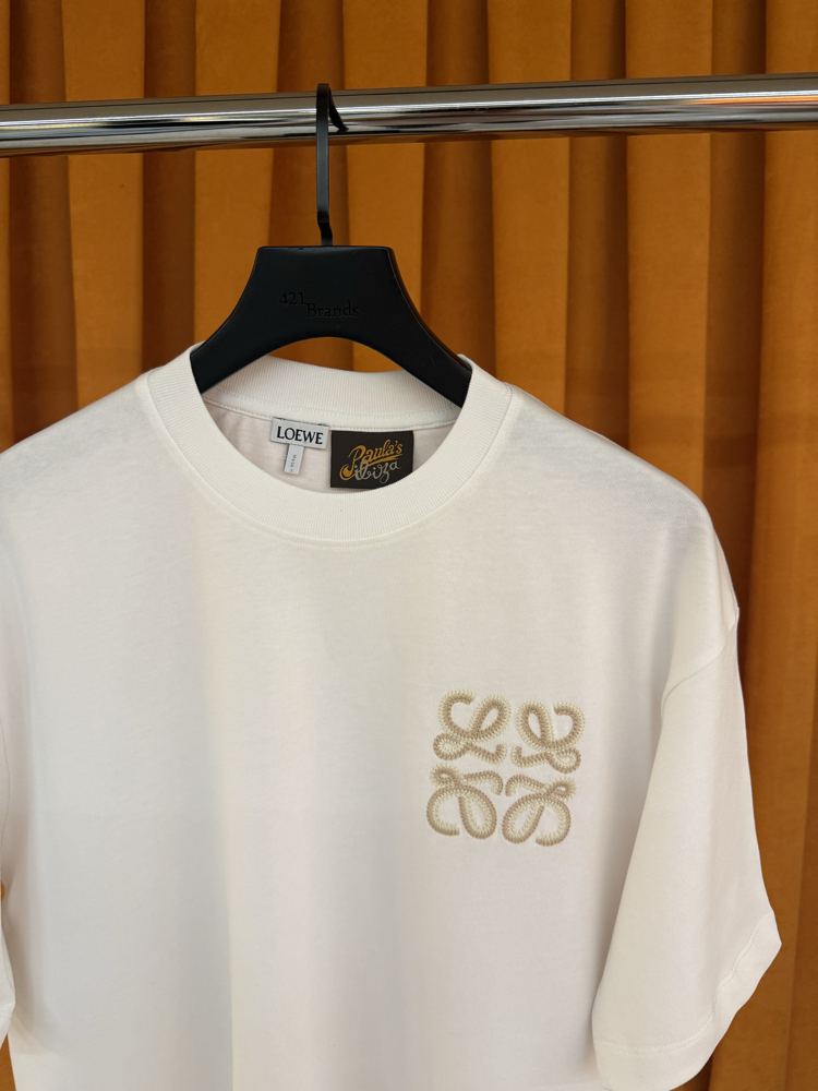 Loewe yeni sezon ithal nakış logo tişört