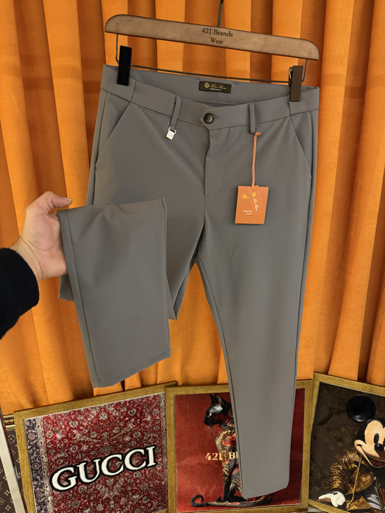 Loro piana yeni sezon ithal jogger grey