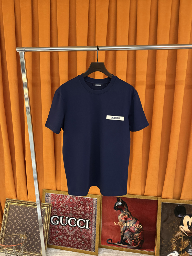 jacquemus ithal kumaş tişört lacivert