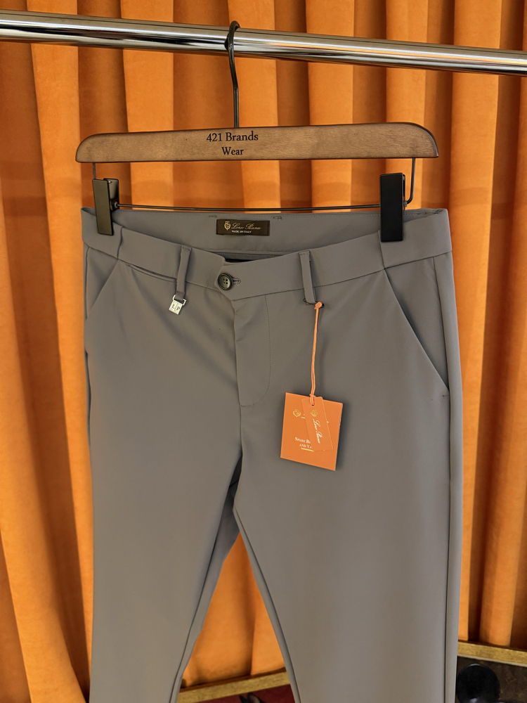 Loro piana yeni sezon ithal jogger grey