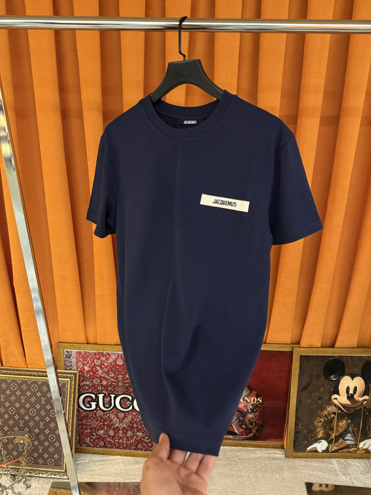 jacquemus ithal kumaş tişört lacivert