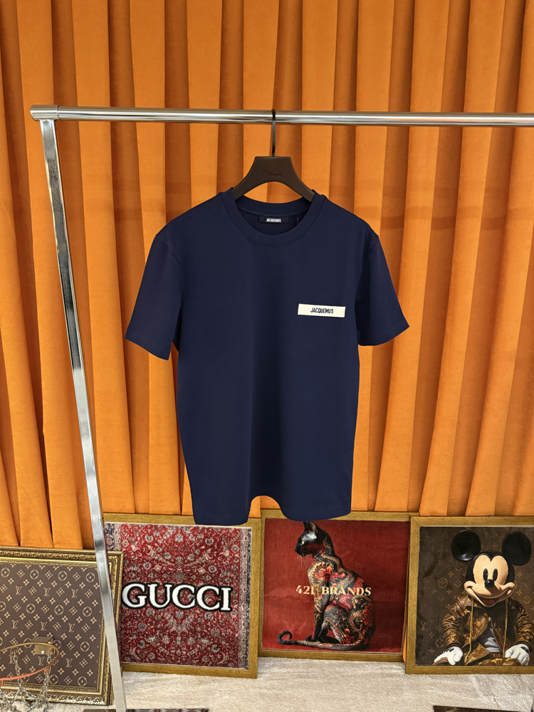 jacquemus ithal kumaş tişört lacivert