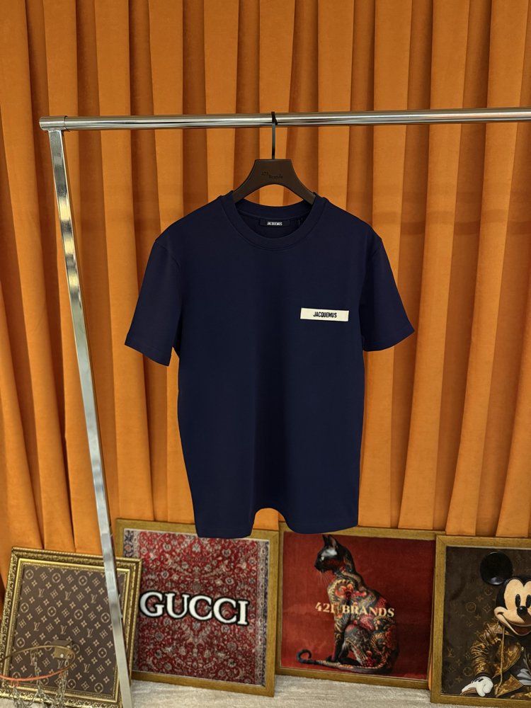 jacquemus ithal kumaş tişört lacivert