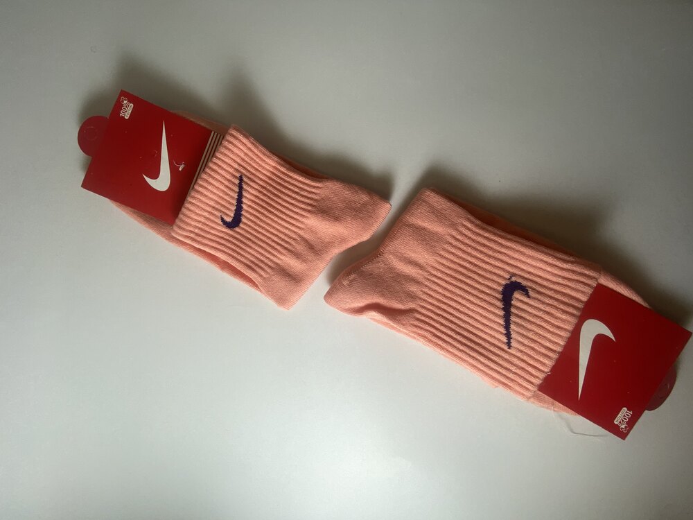 Nike Turuncu Renkli Kolej Çorap