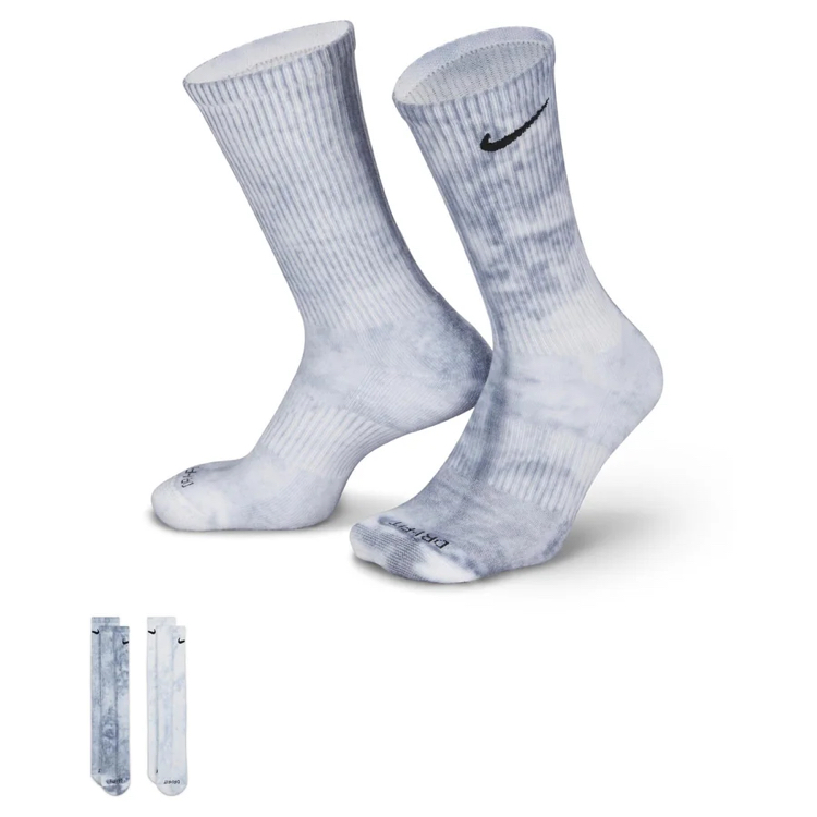Nike Everyday Plus 2’li Unisex Renkli Gri Çorap