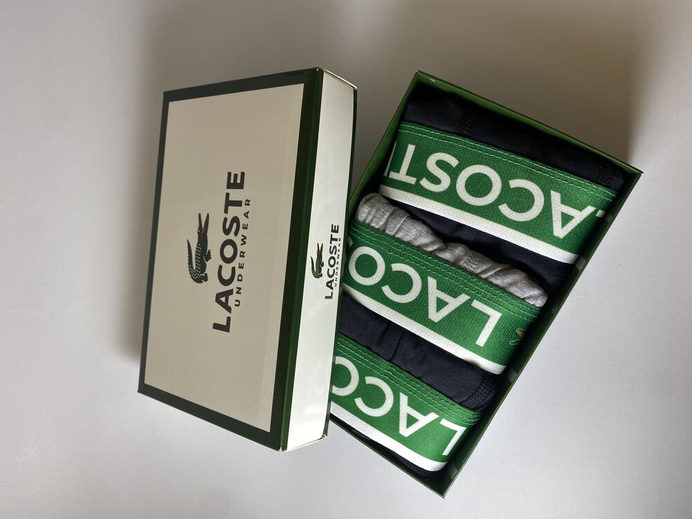 Lacoste 3'lü Boxer 