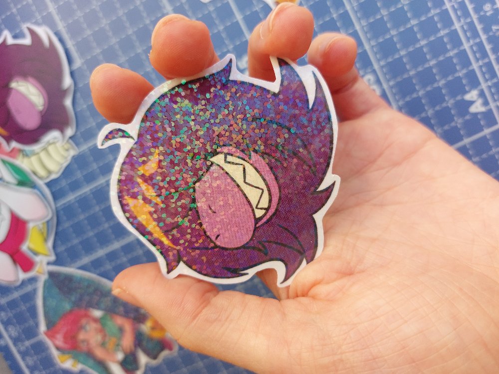 Hologramlı Susie Sticker