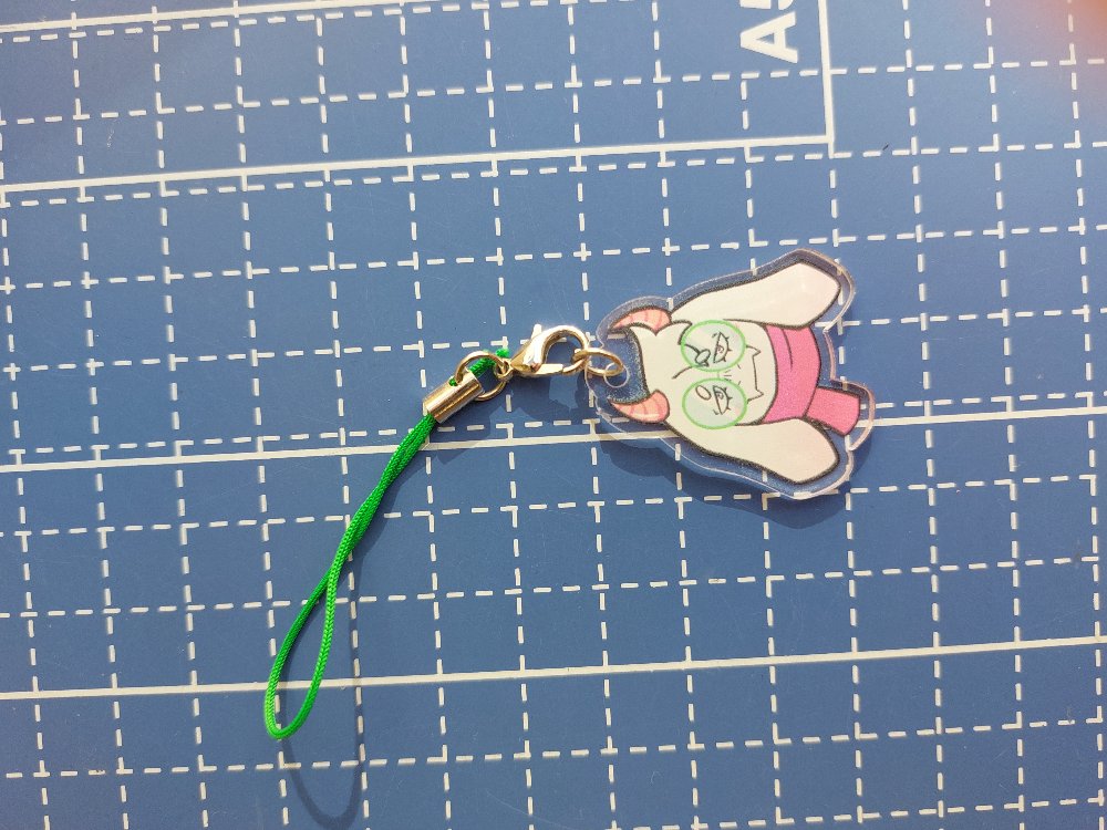 Ralsei Telefon Charm