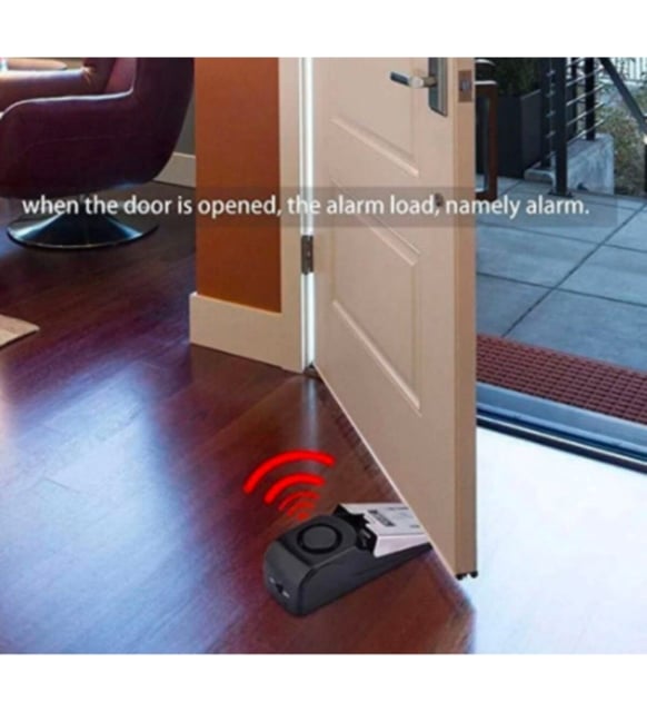 Alarmlı Kapı Stopper/ Durdurucu. 9 Volt pil kullanır Kapı alarmı