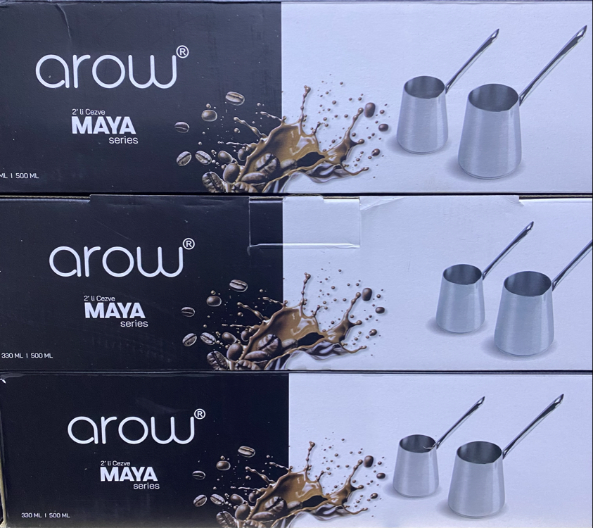 Arow Maya Lüx 2li Cezve