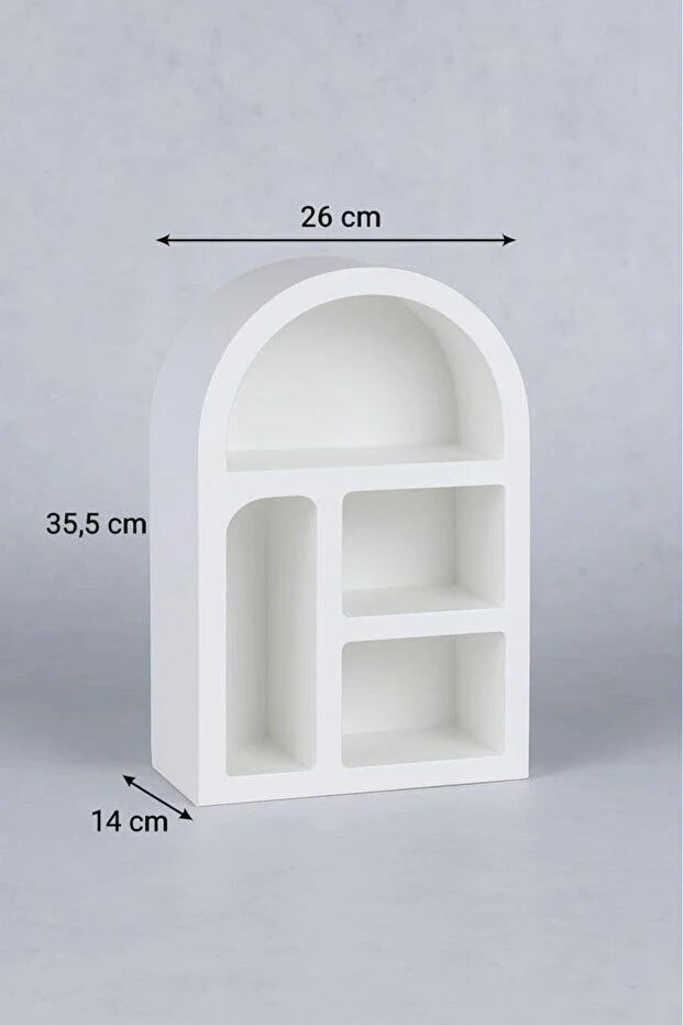 Mien Duvar Rafı Dekoratif 26X14X35,5 Cm