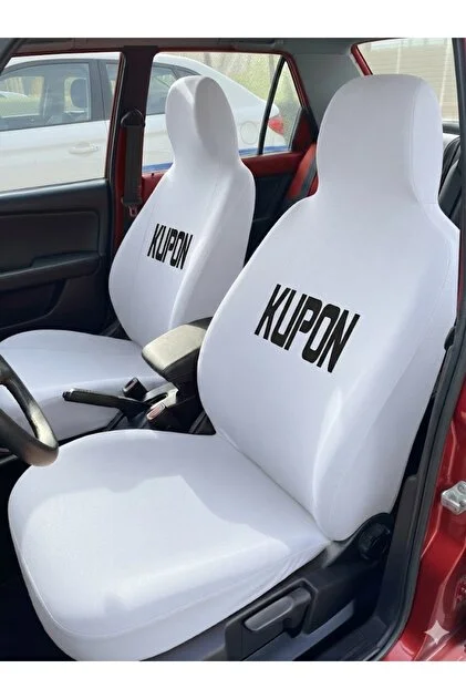Kupon yazılı servis kılıfı beyaz