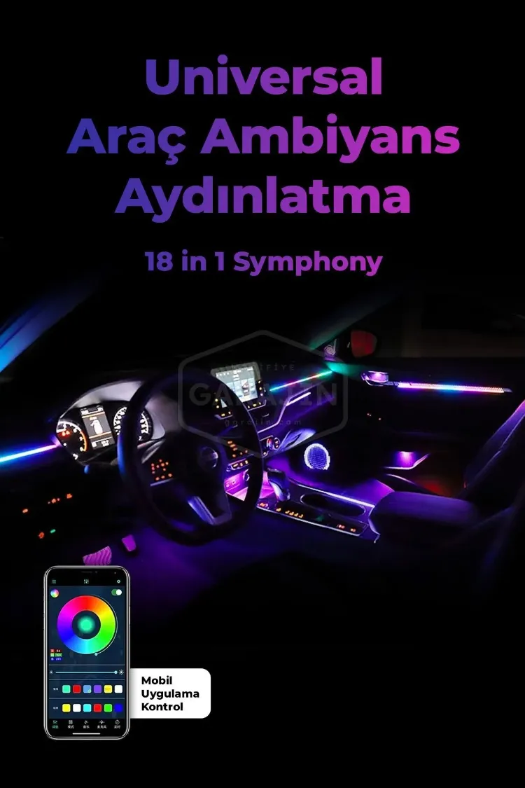 İç ambiyans universal tam set
