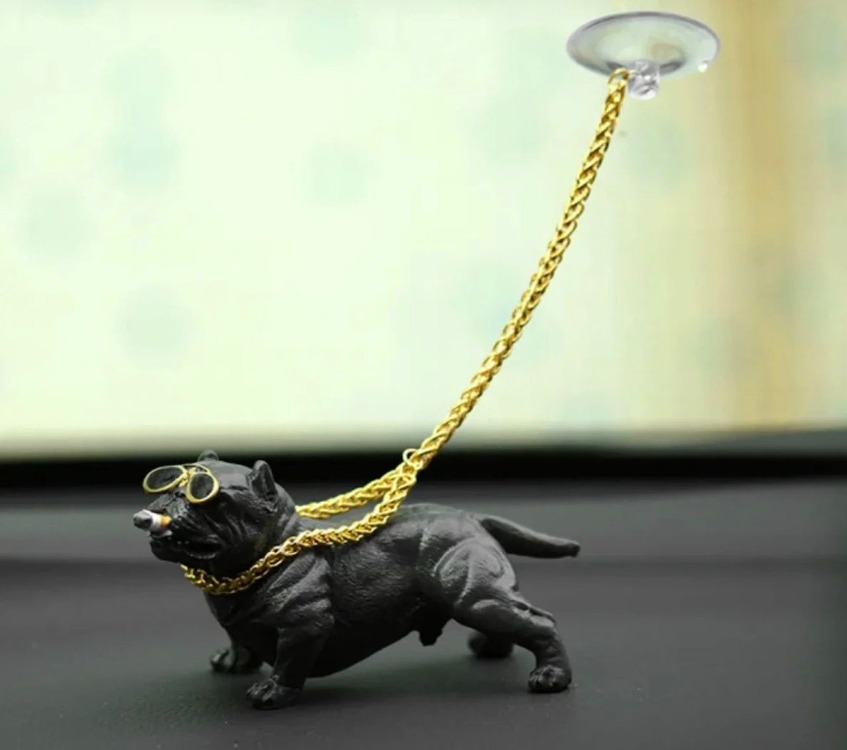 Araç torpido süsü köpek model