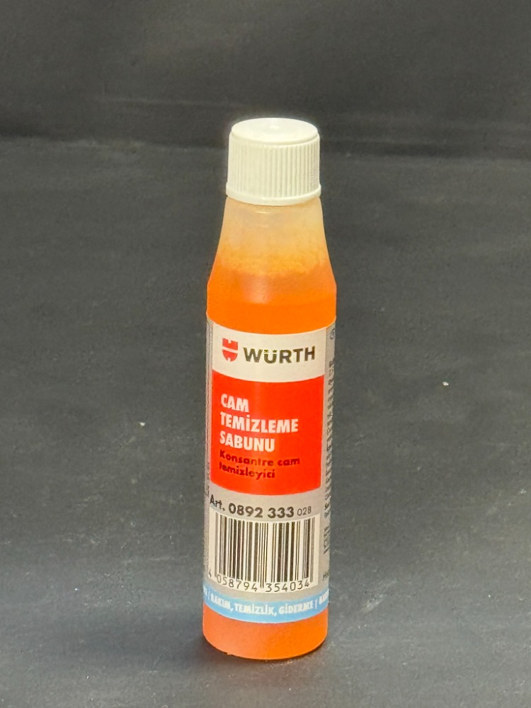Würth cam suyu şampuanı