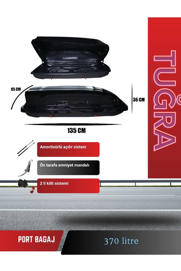 Port bagaj 370 litre