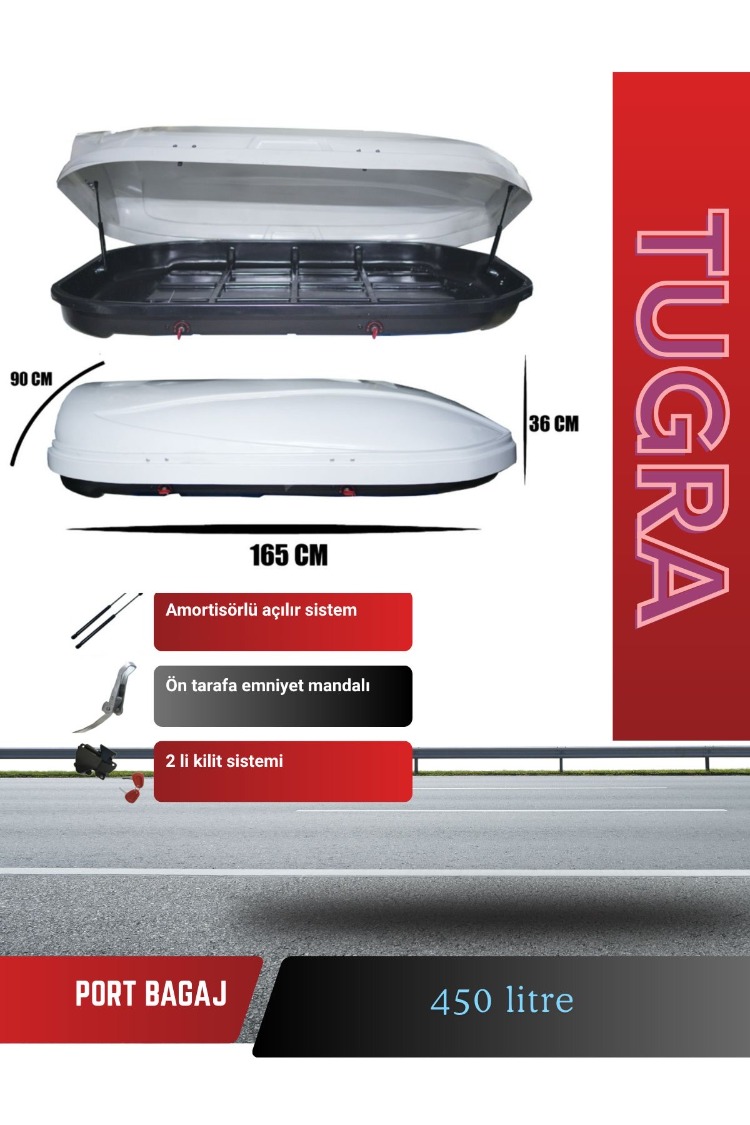 Port bagaj 450 litre
