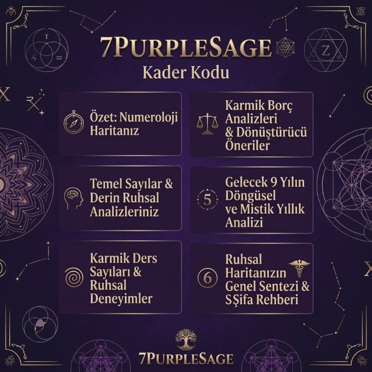 Kader Kodu: Kişiye Özel Mistik Numeroloji Analiz Raporu