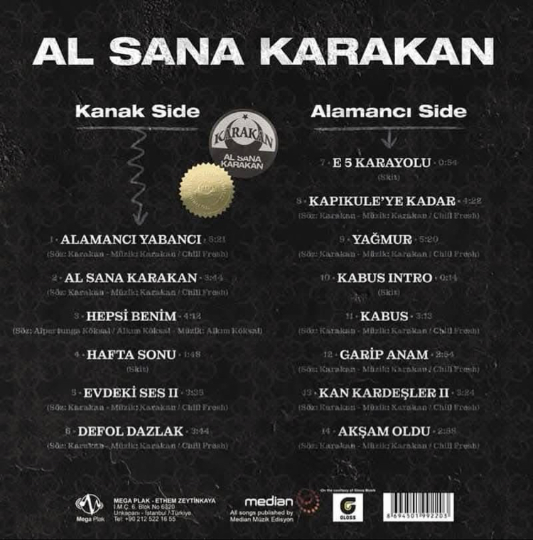 Karakan - Al Sana Karakan LP