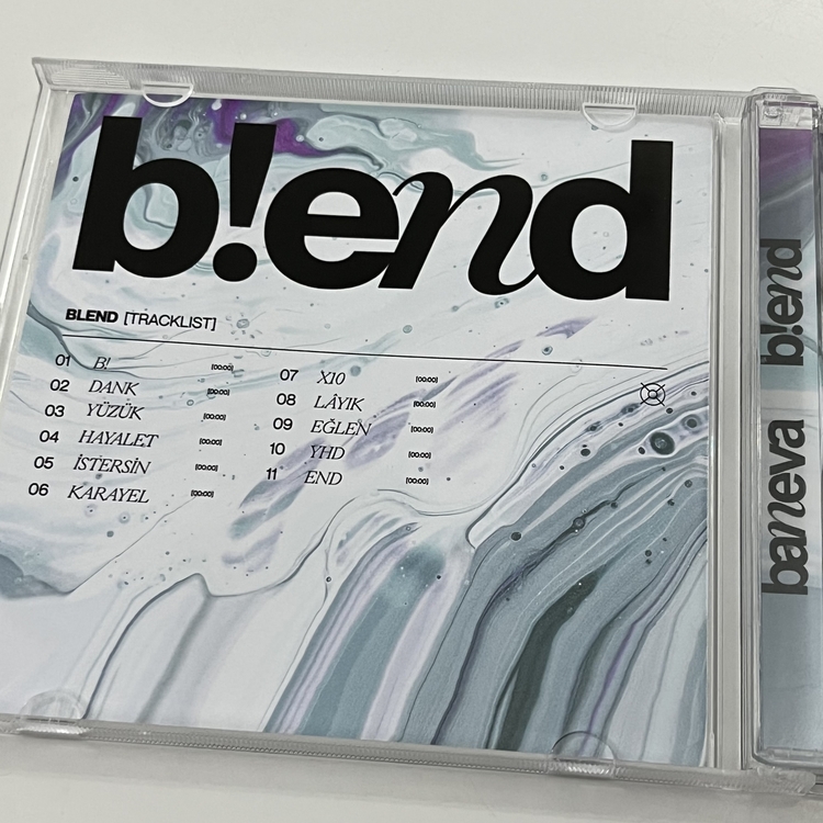 Baneva – BLEND Album - CD (İmzalı Özel Sürüm)