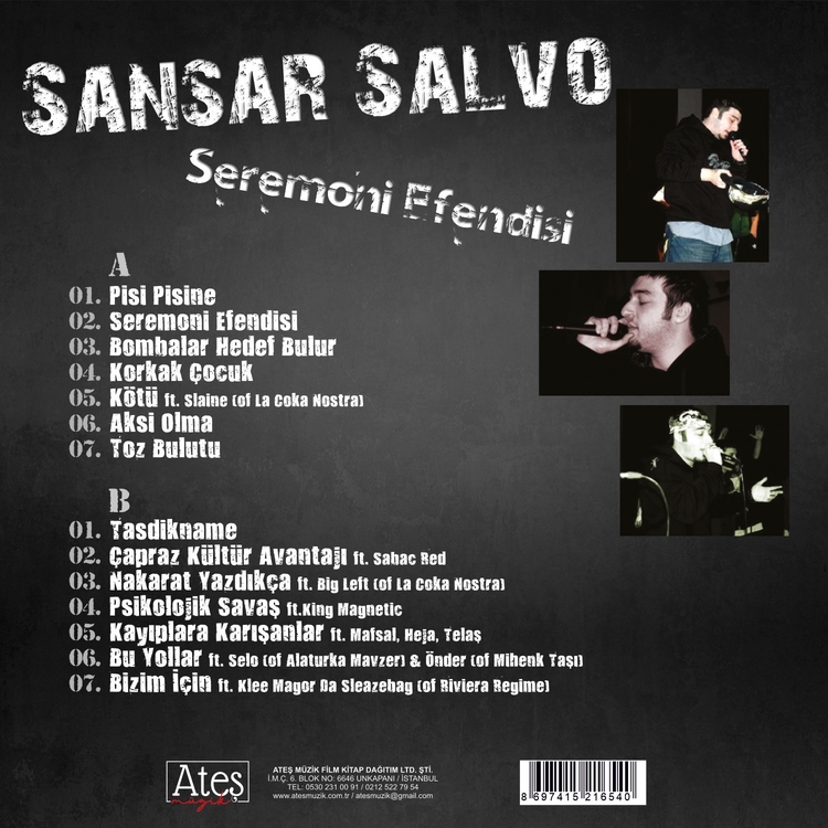 Sansar Salvo - Seremoni Efendisi LP