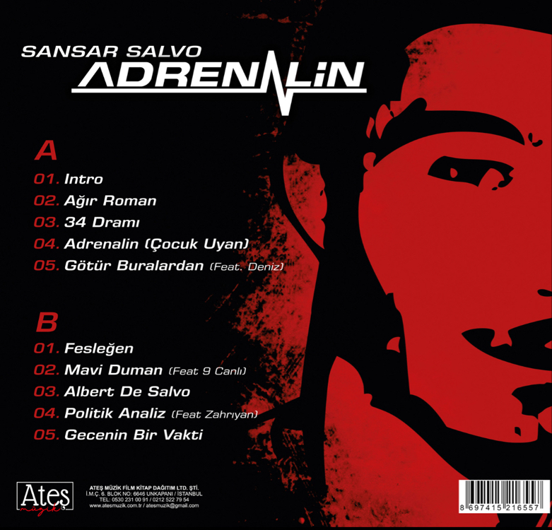 Sansar Salvo - Adrenalin LP