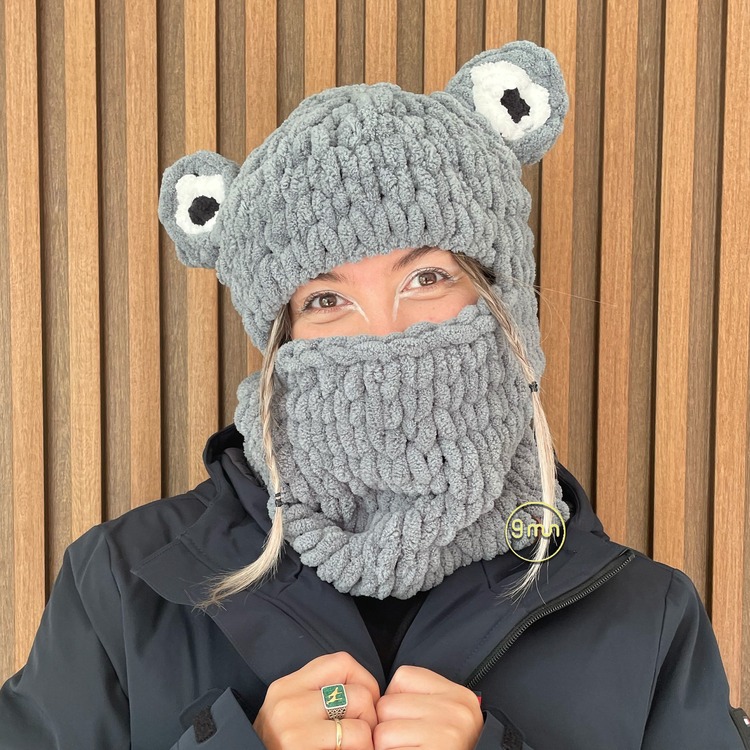 Gri Gözlü Balaclava