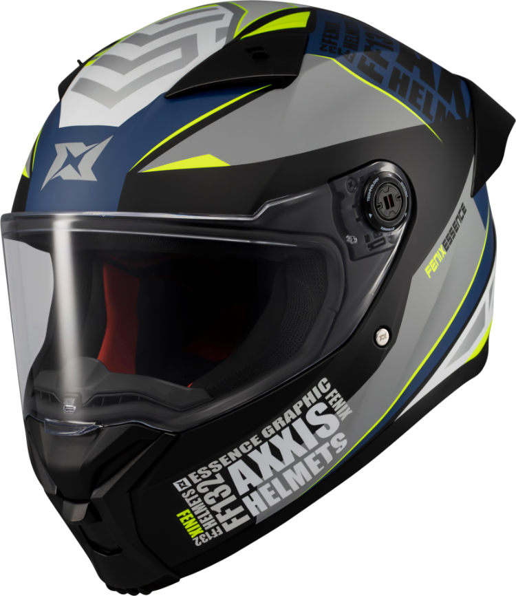 Axxis Fenix Essence Mat Siyah Gri