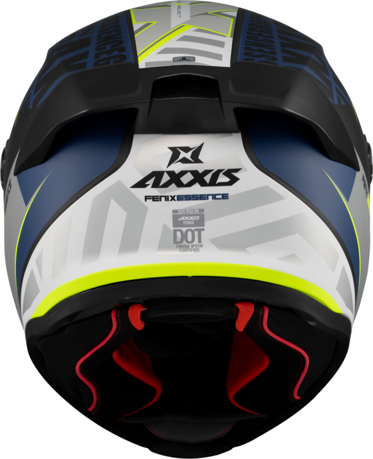 Axxis Fenix Essence Mat Siyah Gri