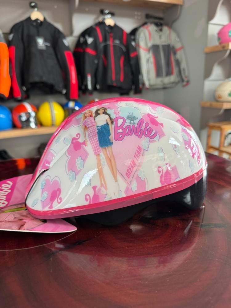 Lisanslı Barbie Temalı Çocuk Koruyucu Kaskı