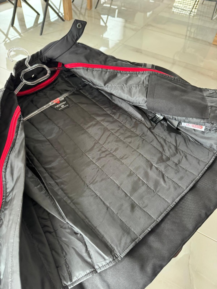 VENOM SPIN SİYAH–GRİ YAZLIK MOTOSİKLET MONT