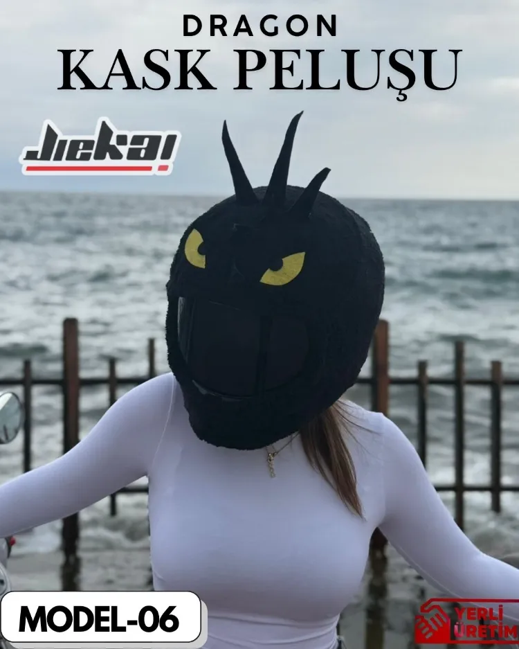 KASK PELUŞU - DRAGON - 