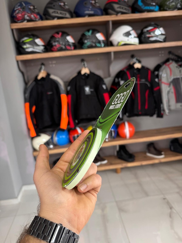 Neon Yeşil Fosforlu Jant Şeridi (Wheel Stripe)