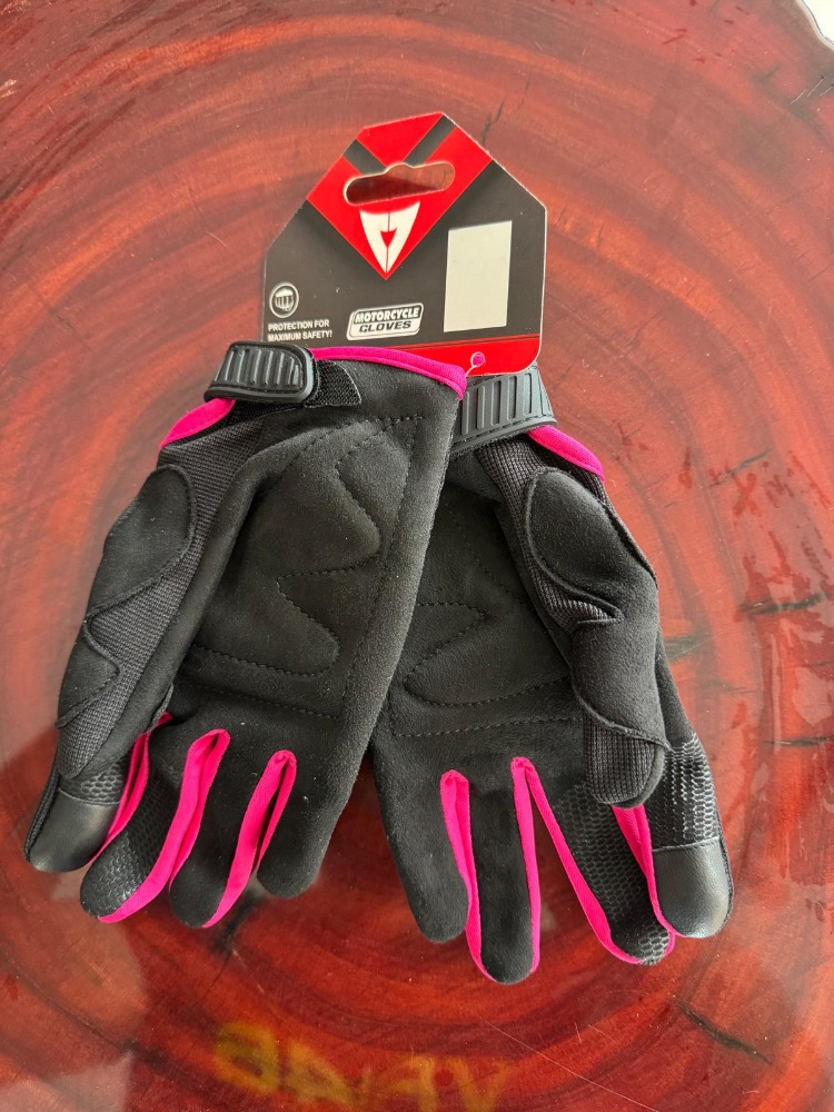 VENOM VN-920 KADIN MOTOSİKLET ELDİVENİ – PEMBE