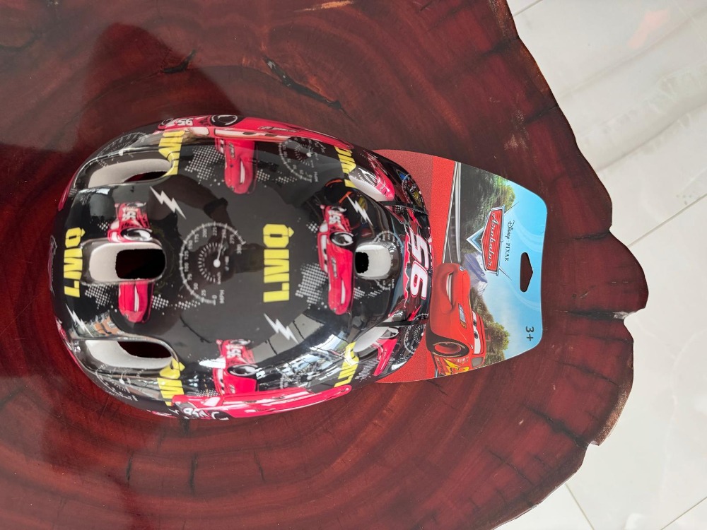 Şimşek McQueen (Disney Cars) Lisanslı Çocuk Koruyucu Kask