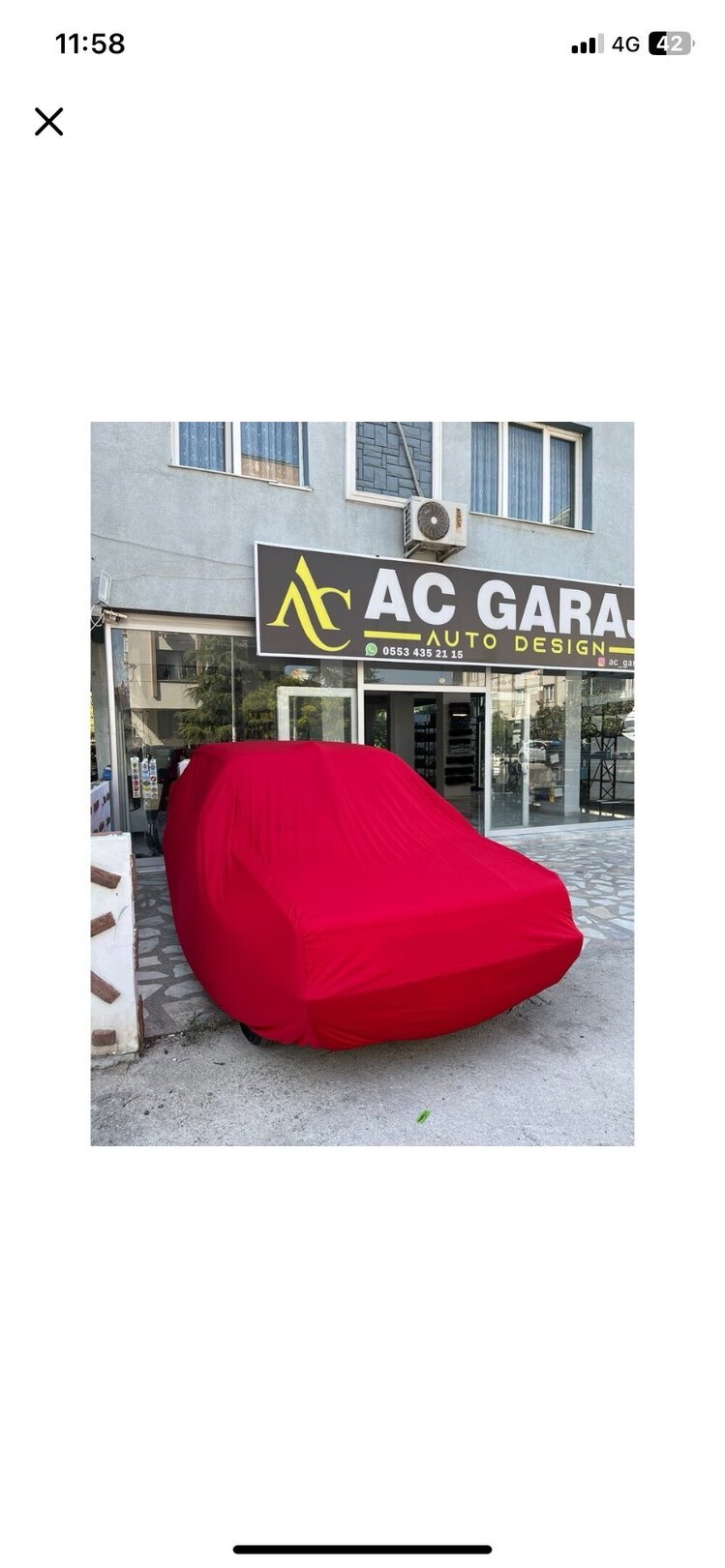 Kırmızı penye branda 