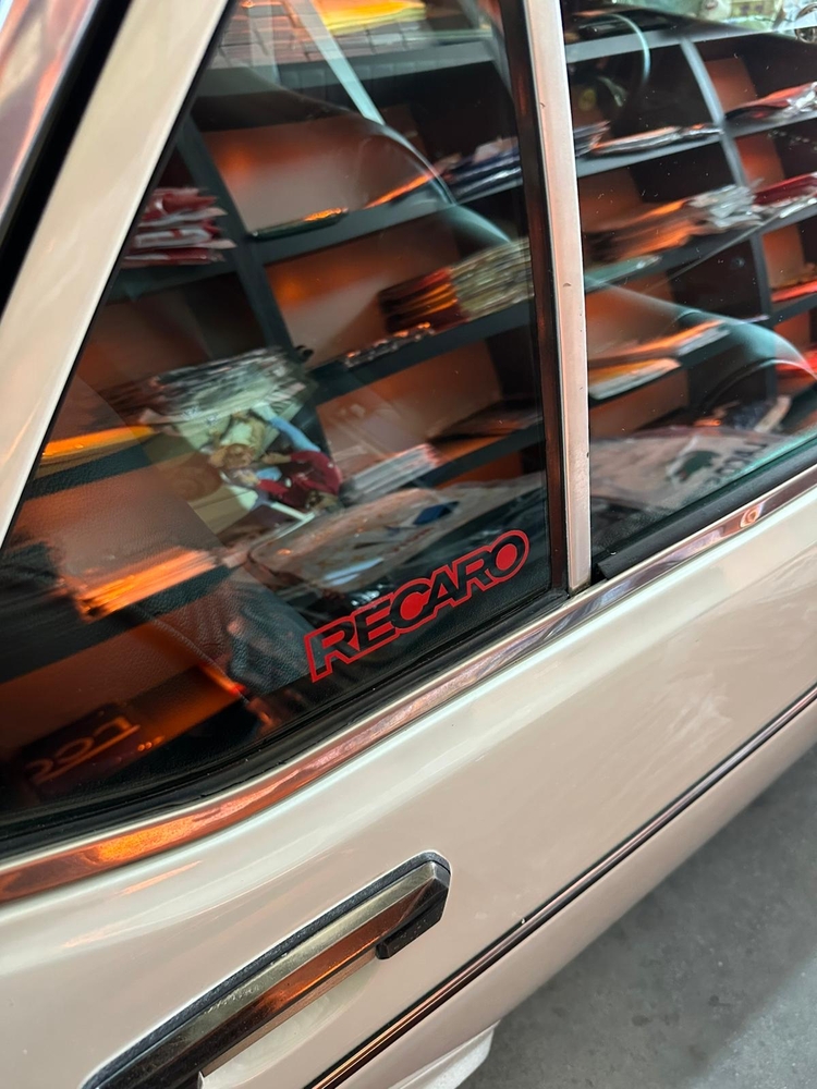 Recaro sticker 